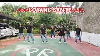 Goyang Sante line dance choreo by Astri Dwi (INA) & Roosamekto Mamek (INA) -Nov 2025 Improver level