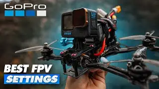 ЛУЧШИЕ НАСТРОЙКИ FPV GOPRO | Настройки кинематографической FPV-камеры | GoPro Hero 12