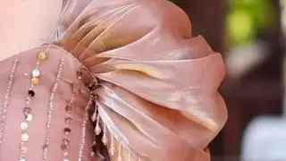 #Trending blause sleeve design # cutting and stitching #नया बाजू डिजाइन 
