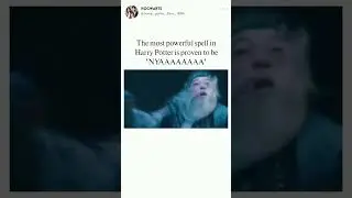Probably the most powerful spell lmao😭 || #harrypotter