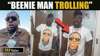 WTF..Is Beenie Man TROLLING Vybz Kartel By WAERING Gaza Shirt OR Is This Video From Back In 2016 ?