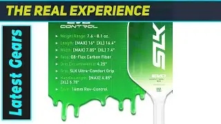 2024 Selkirk SLK Evo Control Max: Unrivaled Spin & Power Domination!