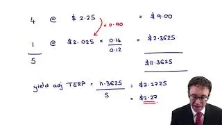 Yield adjusted theoretical ex-rights price - CIMA F3 lecture