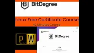 Get linux Free Certificate  from BitDegree