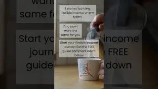 Ready to earn on your terms? Grab your FREE Flexible Income Starter Guide today! Comment &lsquo;GUIDE&rsquo;