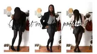 Lookbook #2 | Le Short en Cuir - 3 Looks