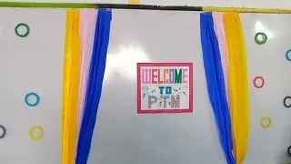 Result day decorations idea for school/white board decorations/circle ideas for hard chart #school 