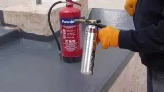 Fire resistant & durable - we test Dryseal GRP fibreglass roofing