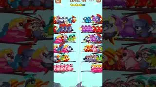 Bird Sort 2 Level 199 Solution | #birdsort #birdsortpuzzle #birdsortcolorpuzzle #birdsortcolor