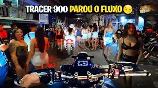 FUI PRO BAILÃO DE SP COM A TRACER 900 SÓ O CANO 🔥