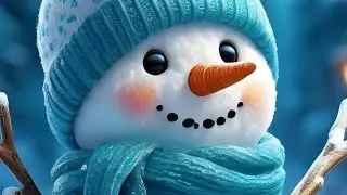 Muñeco de nieve en proceso 🤩💦