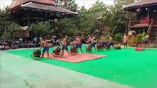 Khmer Traditional Drum Performance | Tourist destination | Cambodian Cultural Village