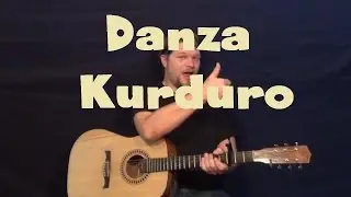 Danza Kuduro (Don Omar) Easy Guitar Lesson How to Play Tutorial