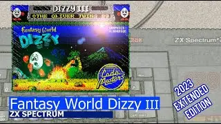 ZX Spectrum -=Fantasy World Dizzy III=- 2023 extended edition