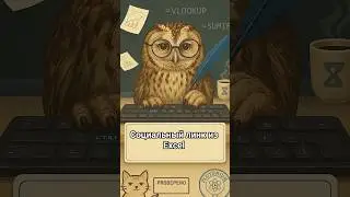 Социальный Линк в Excel#education #excel #edit #short #shortvideos #exceltips #like #youtube #tiktok