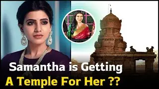 Samantha is Getting A Temple For Her