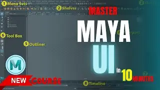 Maya Tutorial for Beginners: Master the User Interface in 10 Minutes!