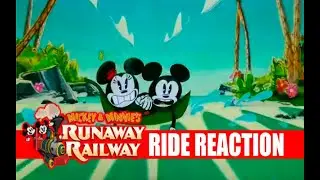 Mickey and Minnie's Runway Railway OPENING DAY First FULL POV RIDE EXPERIENCE With REACTIONS