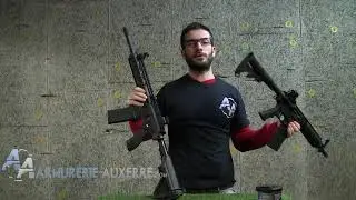 L'essai des fusils d'assaut M4 TM4 RIS et HK 416 T4E en .43