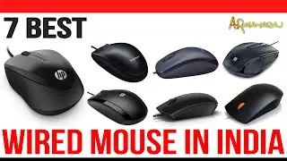 Top 7 Best Mouse in India with Price | Best USB Wired Mouse Under 500 | Wired Mouse for Laptop & Pc