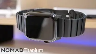 Nomad Limited Edition Titanium Apple Watch Band