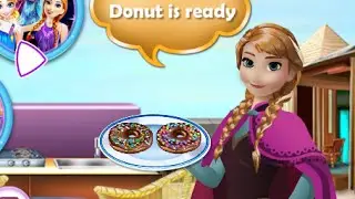 Cooking games: Donuts Cooking, Anna Cooking, Baby games for girls