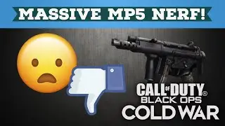MP5 NERFED! 11/18 PATCH NOTES! (COD BLACK OPS COLD WAR)