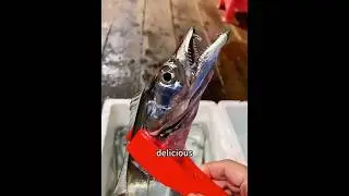 You&rsquo;ve definitely never had ribbonfish cooked this way. #food #shorts #seafood #Cooking Tutorials