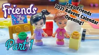 Lego Friends 2021 Advent Calendar Opening! I LOVE THIS 😍 - Part 1 - Set 41690 Review