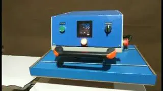 Bottom Sliding Pneumatic Double Station Heat Press Machine
