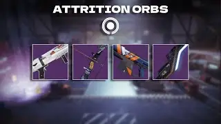 COMPARING ATTRITION ORBS ON DIFFERENT TYPES OF WEAPONS