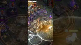 fireball is just crazy 💪Warden + fireball insane value part 2❤️#shorts #clashofclans #viral