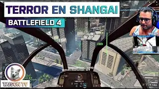 Pilotando en Shanghai Como si fuera Battlefield 2042