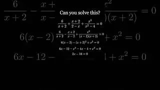 Math for quants | Algebra, Example 51                                         #math #algebra #quant