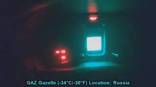 Экстремальный холодный запуск автомобиля, подборка № 96 -40*C | Запуск двигателя в мороз -40