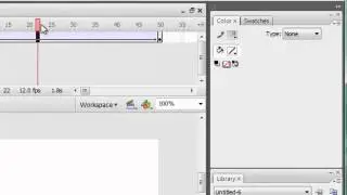 Create motion guide animation in Flash CS3