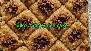 How to make sticky rice cake/ 