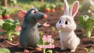 儿童睡前故事| ນິທານກ່ອນນອນສໍາລັບເດັກ 《小老鼠的菜园子》| Chinese bedtime story