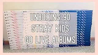 Unboxing 90 Stray Kids Go生 Albums