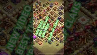 New Video &mdash; Best Th16 Anti Spam Base With Link ⚜️ // Clash of Clans 🛡️           #clashofclans
