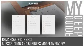 Remarkable Connect: Subscription And Business Model Overview