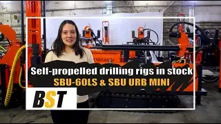Self propelled drilling rigs in stock SBU 60LS & SBU URB MINI