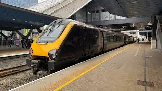 Train Journey | CrossCountry British Rail Class 221 Economy | Coventry to Reading 🇬🇧