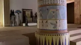 Walking Through an Egyptian Set at Atlas Studios