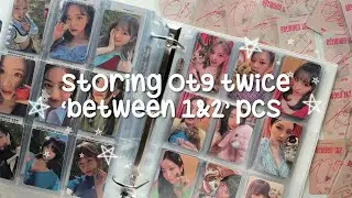 storing ot9 twice &lsquo;between 1&2&rsquo; photocards!!!