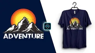 Vintage T Shirt design For Merch By Amazon In Photoshop Tutorial