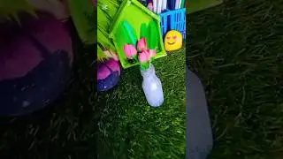 Diy cute mini flower pot✨💗 || best out of waste craft #diy #trending #shortsfeed #short #handmade