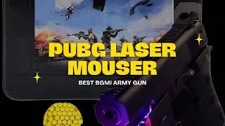 PUBG Laser Mouser Gun - pistol with Laser Light &65 BB Bullets |Army|🔥