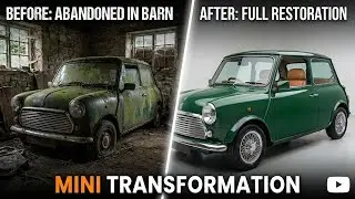 ASMR Car Restoration! Full Restoration of a British Leyland Mini 1000 from Total Disrepair to New