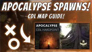 THE ULTIMATE GUIDE TO SPAWNS ON APOCALYPSE HARDPOINT! (They'll Think You're HACKING!)